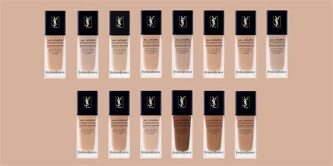 ysl ink foundation color|ysl foundation shades.